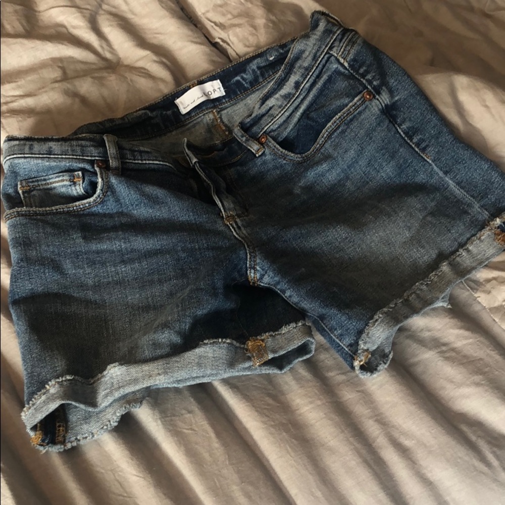 Loft jean shorts